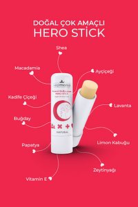Cilt Bariyeri Onarıcı - Güçlendirici & Yatıştırma Etkili Çok Amaçlı Hero Stick - %100 Doğal ürün fotoğrafı