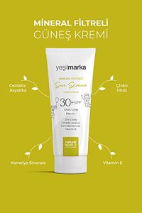 Doğal Yüz Güneş Kremi- Bebek, Çocuk, Yetişkin Güneş Kremi- Yüz Ve Vücut Güneş Kremi 50ml ürün fotoğrafı