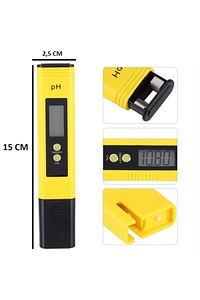 Ph Ölçer Dijital Akvaryum Sıvı Su Ölçme Ph Ölçer Alkali Ölçüm 0.01 Metre Hassasiyet ürün fotoğrafı