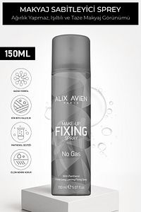 Makyaj Sabitleyici Sprey Makeup Fixing Sprey 150 ml - No Gas ürün fotoğrafı