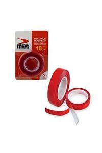 Silikonlu Çift Taraflı Montaj Bandı 18mm X 2mt ürün fotoğrafı