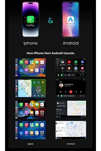 Kablosuz Car Play Adaptörü Apple Ve Android Cihazlar Için, Wireless Carplay Çevirici ürün fotoğrafı