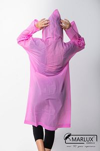 Kadın Erkek Yağmurluk Kapüşonlu Çıtçıtlı Eva Pembe Yağmurluk M21mrc881r11 ürün fotoğrafı