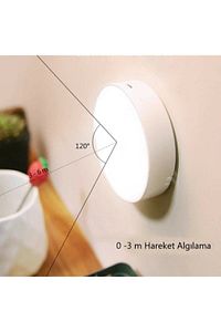 Şarjlı Hareket Sensörlü Mıknatıslı Dolap Içi Led Aydınlatma Spot Led Işık ürün fotoğrafı