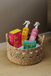 Kedi Kumu Ve Tuvaleti Koku Giderici, Doğal Bahar Idrar Ve Çişi Spreyi, Kokusuz Tuvalet Için, 400ml ürün fotoğrafı