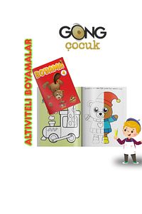 Gong Çocuk 4'lü Aktiviteli Boyama Seti | Pedagog Onaylı | Meb Uyumlu 2024 | Eğitici Ve Eğlenceli ürün fotoğrafı
