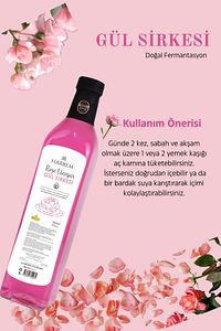 Gül Sirkesi Doğal Fermantasyon 500 ml ürün fotoğrafı