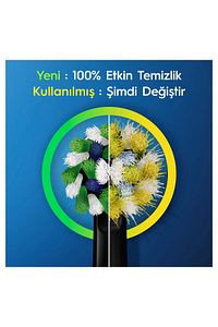 D103 Vitality Pro Cross Action Şarjlı Diş Fırçası - Siyah ürün fotoğrafı