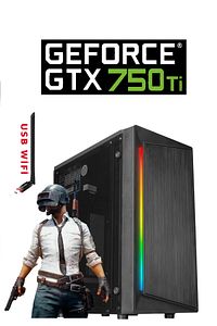N38x(PUBG,GTA 5) I5-3470,16gb Ram,256gb Ssd,4gb Gtx750ti,19''monitör,oyuncu Masaüstü Bilgisayar ürün fotoğrafı