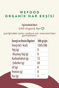 Organik Nar Ekşisi 350 Gr ürün fotoğrafı