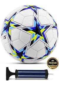 Orijinal Futbol Topu 2025 Şampiyonlar Ligi Pompalı Sert Zemin Halı Saha Futbol Topu No:5 Siyah 034. ürün fotoğrafı