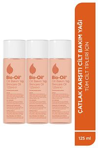 Çatlak Karşıtı & Leke Karşıtı Nemlendirici Cilt Bakım Yağı 125 ml - 3 Adet ürün fotoğrafı