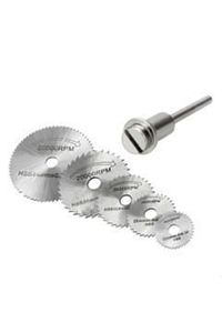 Dremel Matkap Testere Diski 6 Parça Set Ince Kesim Mini Testere Hobi Testeresi Matkap Ucu Testeresi ürün fotoğrafı