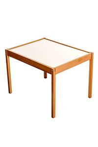 Baby Toys Montessori Ahşap Masa Ve Sandalye Seti ürün fotoğrafı