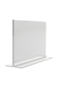 Heroglas(10 ADET) A6 T TİPİ Yatay Masa Üstü Şeffaf Pleksi / Föylük-Fiyatlık-Menü-Broşürlük ürün fotoğrafı