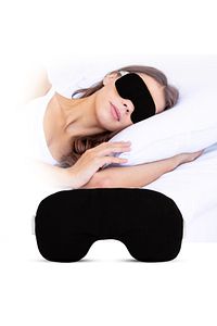 %100 PAMUKLU UYKU GÖZLÜĞÜ/GÖZ BANDI/ ANTİ ALERJİK YIKANABİLİR BOYA KİMYASAL İÇERMEZ EYE SLEEP PATCH ürün fotoğrafı
