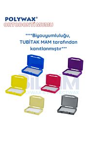 5 Adet Aromalı Ortodonti Mumu- Diş Teli Mumu - Braket Mumu Wax- Ortodontik Wax - Karışık Koku ürün fotoğrafı