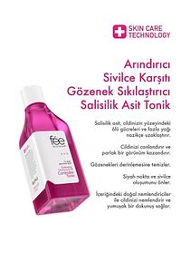 Gözenek Sıkılaştırıcı Sivilce Karşıtı Arındırıcı Salisilik Asit Tonik(%2 Bha&salicylic Asid ) 250ml ürün fotoğrafı