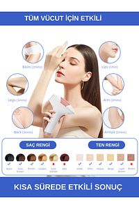 Xmia Ipl Lazer Epilasyon Cihazı 999.999 Atım 9 Kademe Ultra Güçlü ürün fotoğrafı