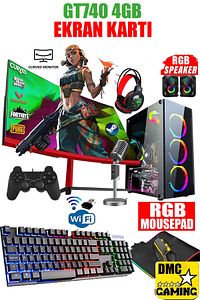 N290 (GTA 5) I5-3470,16gb Ram,500gb Hdd,256gb Ssd,4gb Gt740,24''curved Oyuncu Masaüstü Bilgisayar ürün fotoğrafı