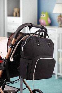 Gnd Siyah Anne Bebek Bakım Sırt Çantası Gnd-baby01 ürün fotoğrafı