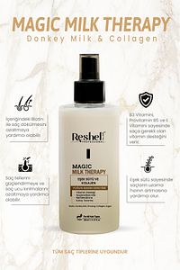 Saç Bakım Sütü Magic Milk Therapy Kolajen Ve Eşek Sütü Desteği 200 ml ürün fotoğrafı