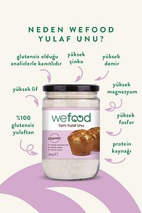 Glutensiz Tam Yulaf Unu 300 gr ürün fotoğrafı
