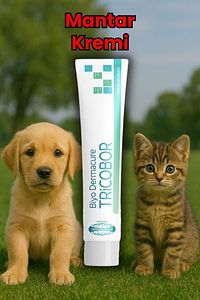 Tricobor Kedi Ve Köpekler Için Mantar Kremi Deri Kremi 80 gr X 1 Adet ürün fotoğrafı