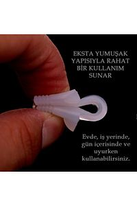 Horlama Önleyici Burun Içi Silikon Apne Aparatı Nostril Steril Taşıma Kutulu - Medıum 2 Adet ürün fotoğrafı