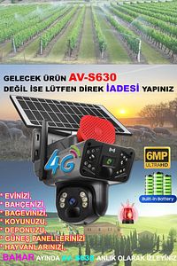256 Gb Sd Destekliyor 10' Cu Nesil Ve Yapay Zeka,4g Güneş Enerjili,sim Kartlı ,6 Mp,güçlü Batarya ürün fotoğrafı