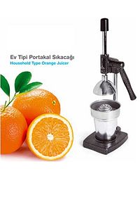 Ev Tipi Portakal Sıkacağı Kollu Narenciye Meyve Presi ürün fotoğrafı