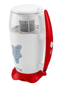 Dual Elektrikli Çay Makinesi Kettle Beyaz-kırmızı ürün fotoğrafı