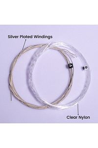 Pitbull Strings Silver Seri Klasik Gitar Takım Teli SCG NT Normal Tansiyon (Pena Hediyeli) ürün fotoğrafı