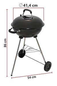Eiger Kömürlü Mangal 44 Cm ürün fotoğrafı