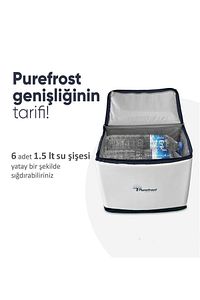 Pf15 Kamp&piknik Katlanır Soğutucu Termal Çanta, Elektriksiz&buzsuz 15 Litre 16 Saat Soğuk Tutma ürün fotoğrafı