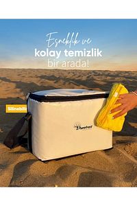 Pf15 Kamp&piknik Katlanır Soğutucu Termal Çanta, Elektriksiz&buzsuz 15 Litre 16 Saat Soğuk Tutma ürün fotoğrafı