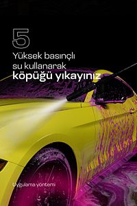 Active Foam Magic 1l - Hızlı Köpüren Renk Değiştiren Fırçasız Oto Yıkama Şampuanı (TÜM ARAÇLAR IÇİN) ürün fotoğrafı