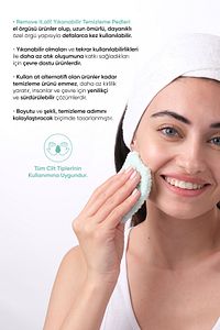 Remove It.all! Yıkanabilir Temizleme Pedleri 2 Adet Reusable Cleansing Pads 2 Pieces ürün fotoğrafı