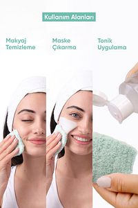 Remove It.all! Yıkanabilir Temizleme Pedleri 2 Adet Reusable Cleansing Pads 2 Pieces ürün fotoğrafı