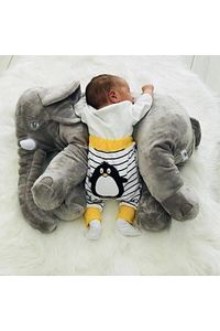 Gri Pof Uyku Arkadaşım Fil 65 Cm 35 Cm Gri ürün fotoğrafı