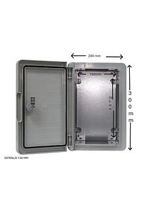 Opak Kapaklı Abs Plastik Elektrik Panosu (20X30X13) ürün fotoğrafı