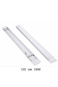 120 Cm 36 Watt Yatay Led Bant Etanj Armatür-trafolu Beyaz ürün fotoğrafı