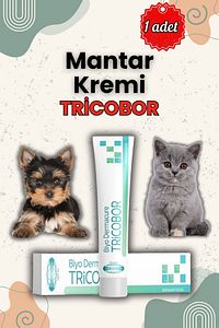 Tricobor Kedi Ve Köpekler Için Mantar Kremi Deri Kremi 80 gr X 1 Adet ürün fotoğrafı