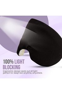 %100 PAMUKLU UYKU GÖZLÜĞÜ/GÖZ BANDI/ ANTİ ALERJİK YIKANABİLİR BOYA KİMYASAL İÇERMEZ EYE SLEEP PATCH ürün fotoğrafı