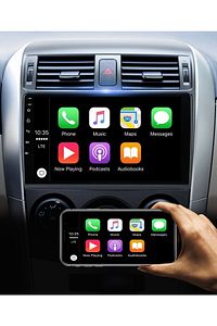 Toyota Corolla 2006-2013 Android 12 Multimedya Carplay 2/32gb 9 Inc Hd Ips Ekran Park Kamera Hediye ürün fotoğrafı