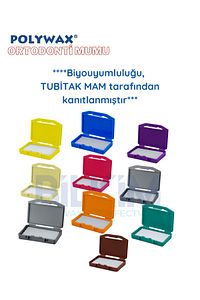 10 Adet Aromalı Ortodonti Mumu- Diş Teli Mumu - Braket Mumu Wax- Ortodontik Wax - Karışık Koku ürün fotoğrafı