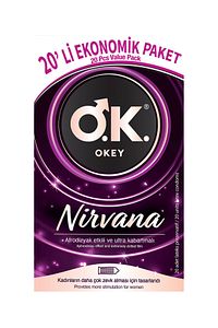 Nirvana 20'li Prezervatif & Zero 20'li Prezervatif ürün fotoğrafı