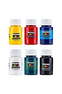 Ezg - Kumaş Boyası Nc 6 Renk X 30 Ml. Set ürün fotoğrafı