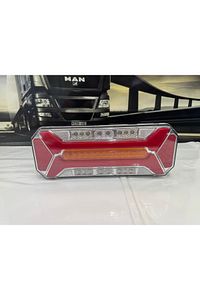Yeni Star Neon Led Stop Lambası Kayar Sinyalli Kamyon-tır-dorse-karavan-kamyonet 24 Volt ürün fotoğrafı