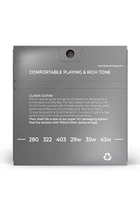 Pitbull Strings Silver Seri Klasik Gitar Takım Teli SCG NT Normal Tansiyon (Pena Hediyeli) ürün fotoğrafı